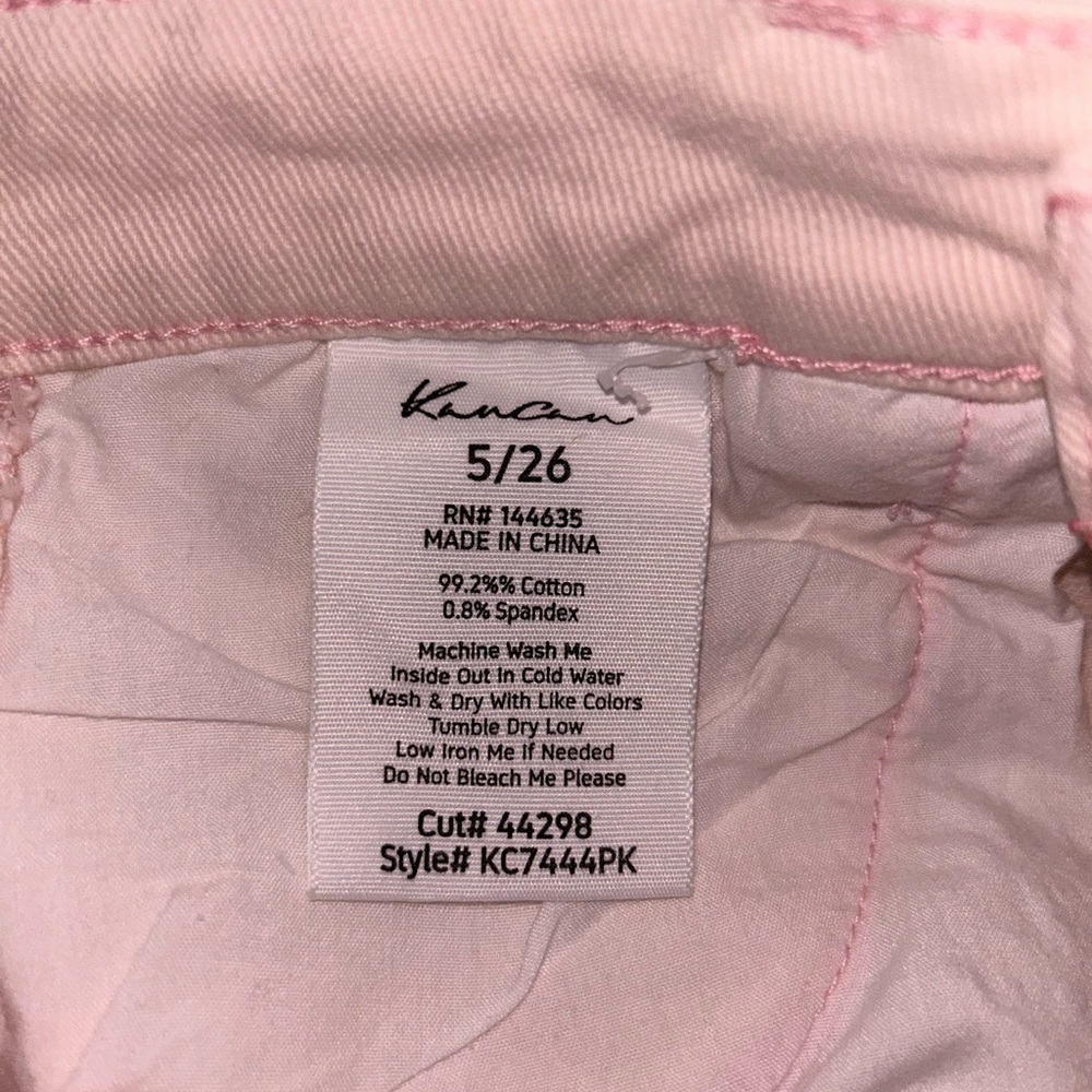 KanCan Ultra High Rise 90's Pink Flare (KC7444PK) SIZE 5/26 - Picture 4 of 8